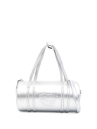 Borsa cilindrica per bambina Philosophy Di Lorenzo Serafini Kids argento in vernice - Rubino Kids