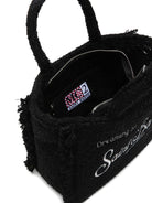 Borsa Colette per bambina MC2 Saint Barth Kids nera con dettagli ricamati - Rubino Kids