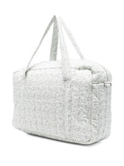 Borsa fasciatoio per neonati Bonpoint grigio con stampa floreale - Rubino Kids