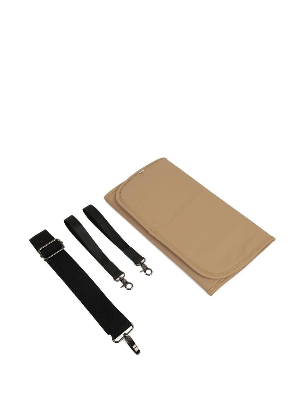 Borsa fasciatoio per neonati BOSS Kidswear beige con stampa - Rubino Kids