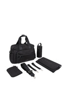 Borsa fasciatoio per neonati Givenchy Kids nera con logo - Rubino Kids