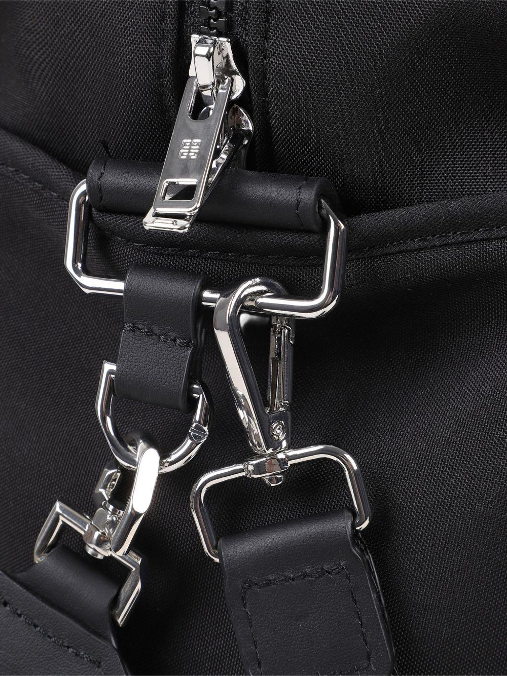 Borsa fasciatoio per neonati Givenchy Kids nera con logo - Rubino Kids