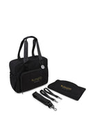 Borsa fasciatoio per neonati Kenzo Kids nera con ricamo - Rubino Kids