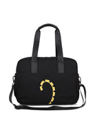 Borsa fasciatoio per neonati Kenzo Kids nera con ricamo - Rubino Kids