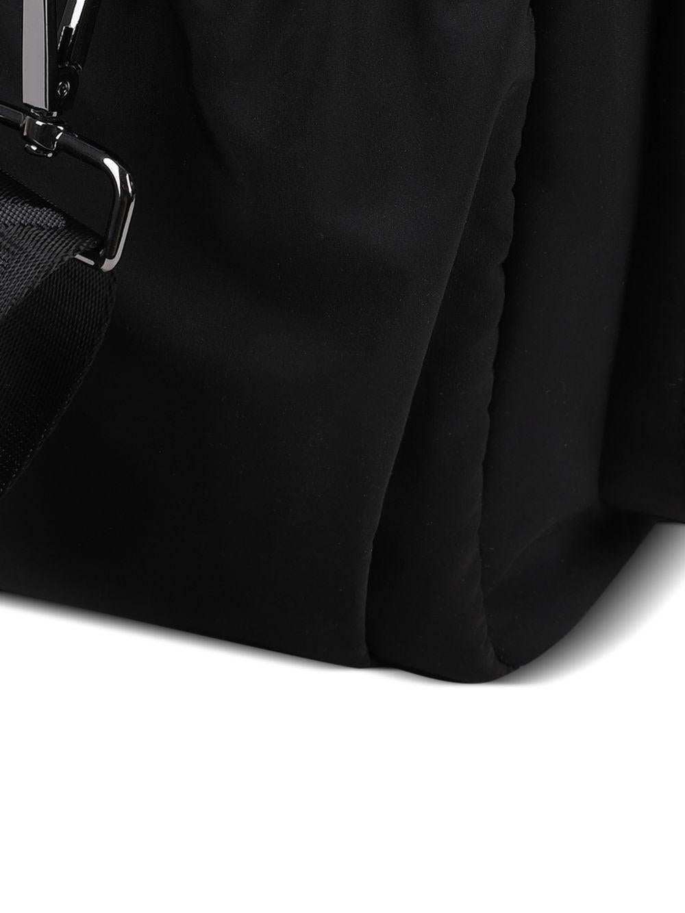 Borsa fasciatoio per neonati Kenzo Kids nera con ricamo - Rubino Kids