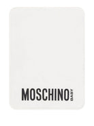 Borsa fasciatoio per neonati Moschino Kids bianca con stampa Teddy Bear - Rubino Kids