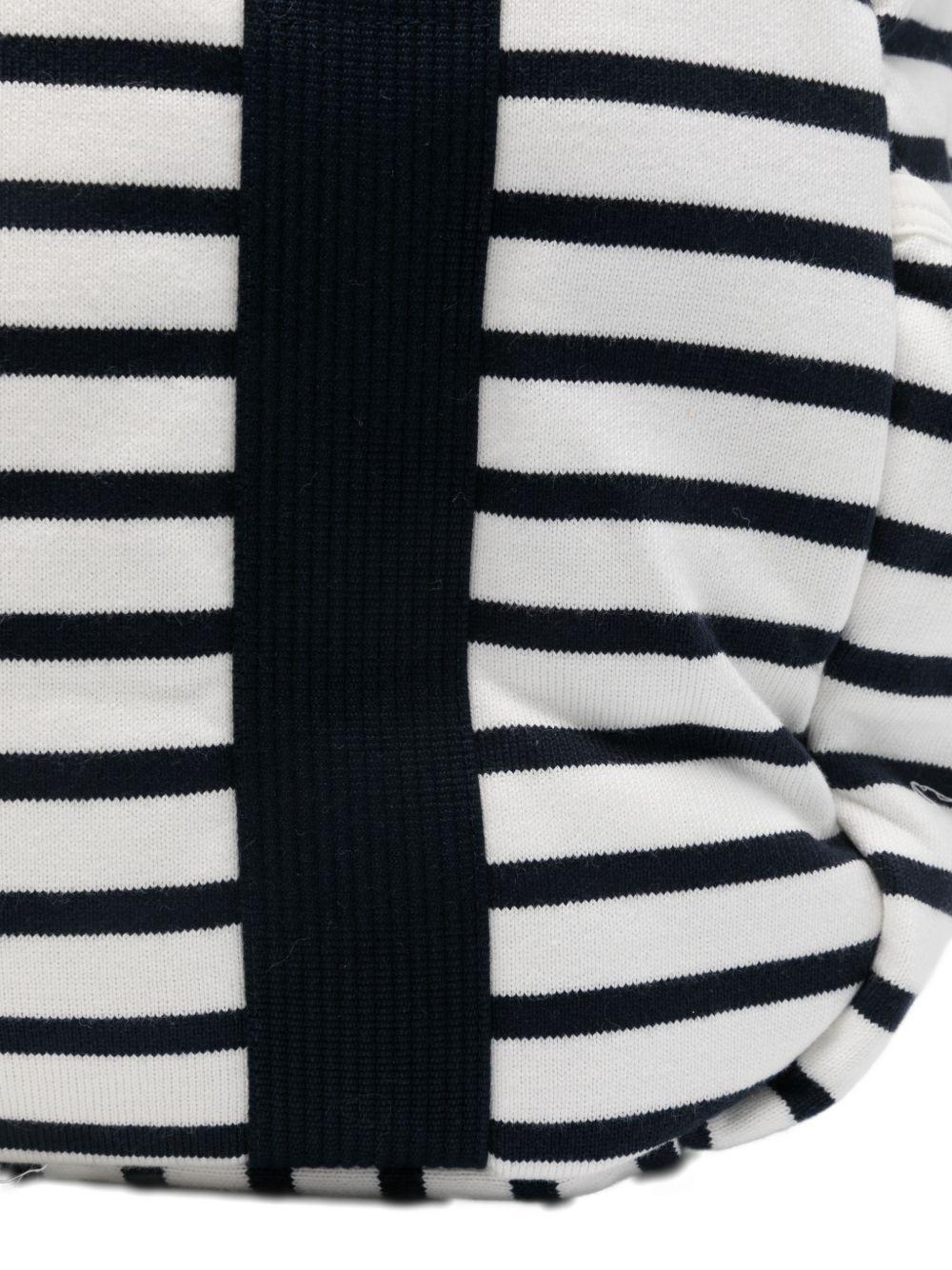 Borsa fasciatoio per neonati Petit Bateau multicolore con design a righe - Rubino Kids