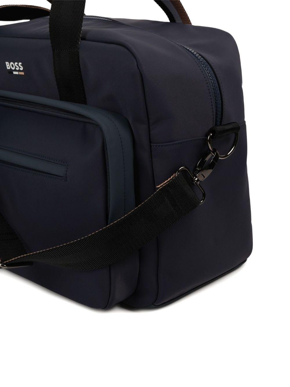 Borsa fasciatoio per neonato Boss Kids blu con tracolla rimovibile - Rubino Kids