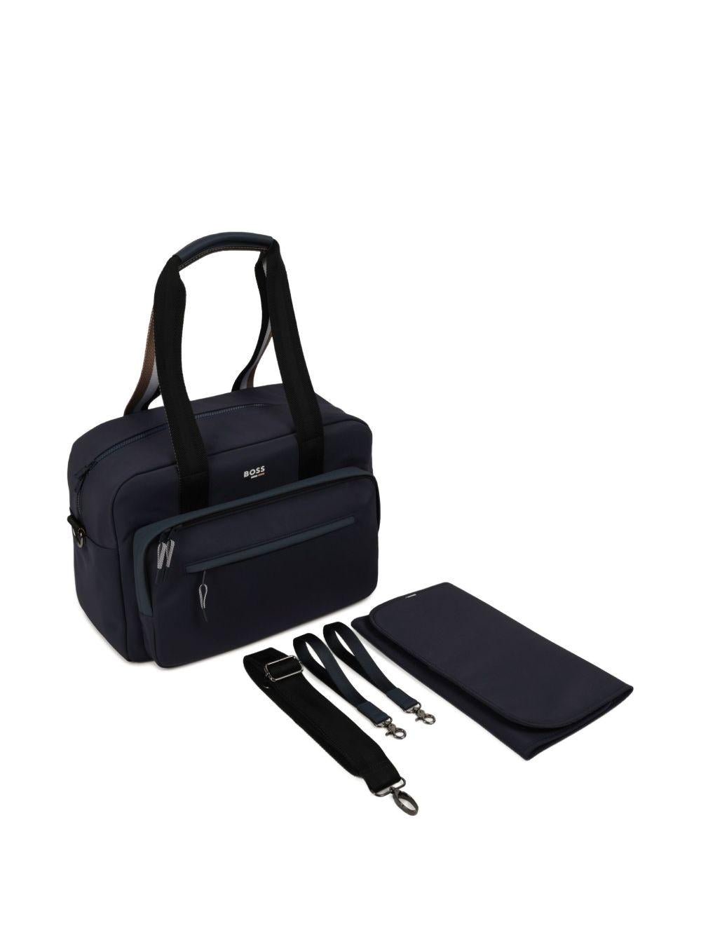 Borsa fasciatoio per neonato Boss Kids blu con tracolla rimovibile - Rubino Kids