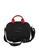 Borsa messenger per bambina Givenchy Kids nero con inserti - Rubino Kids