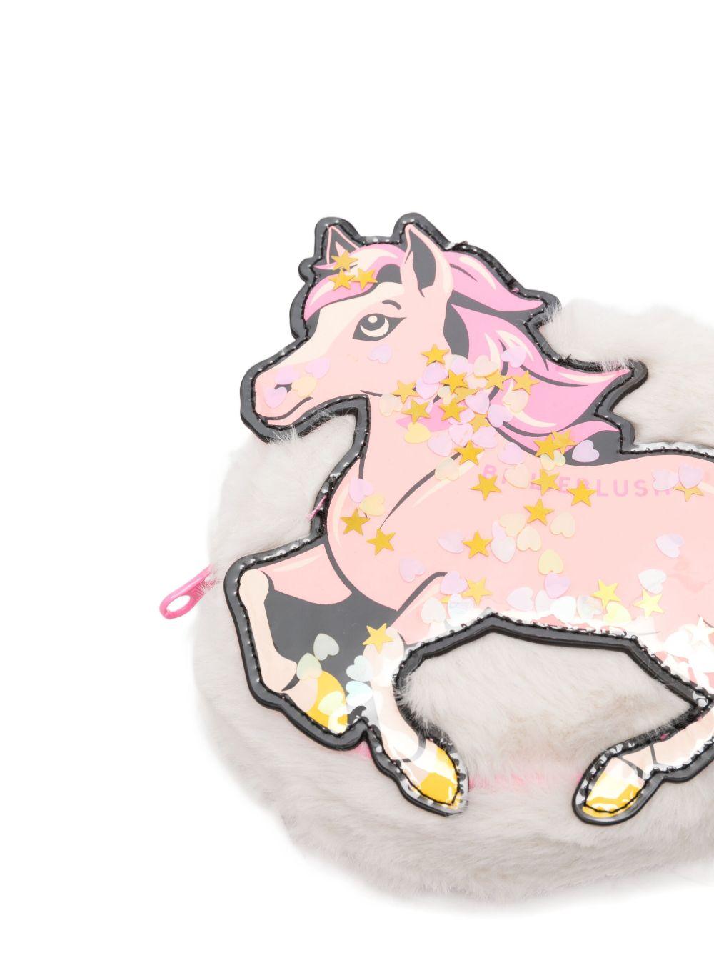 Borsa per bambina Billieblush bianco con motivo unicorno - Rubino Kids