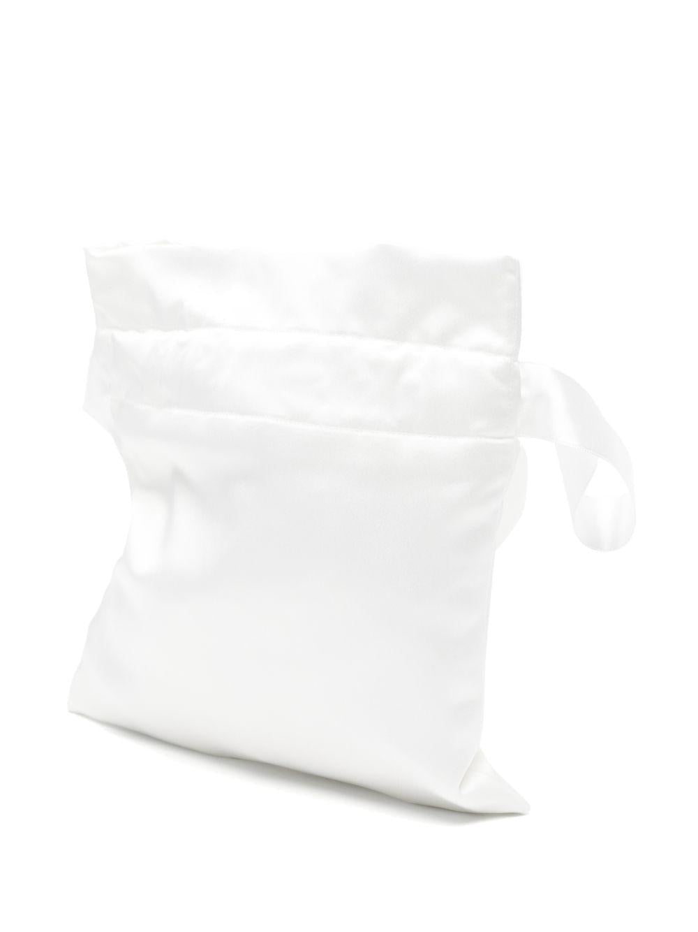 Borsa per bambina Colorichiari bianca con fiocco sul davanti - Rubino Kids