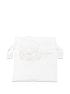 Borsa per bambina Colorichiari bianca con fiocco sul davanti - Rubino Kids