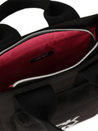 Borsa per bambina DKNY Kids nera con stampa con logo - Rubino Kids