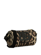 Borsa per bambina Dolce & Gabbana Kids animalier con stampa logo - Rubino Kids