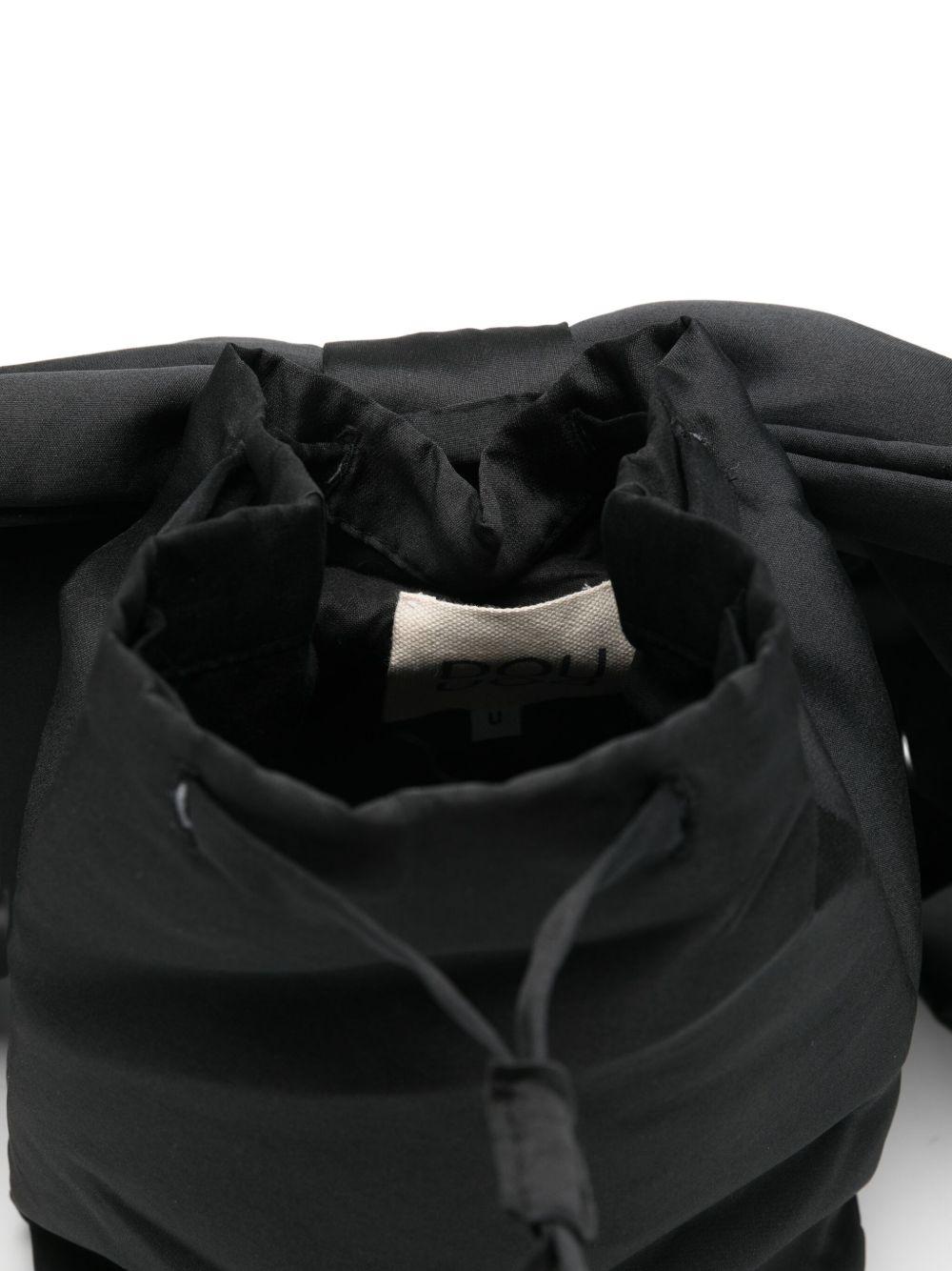 Borsa per bambina Douuod Kids nero con fiocco - Rubino Kids