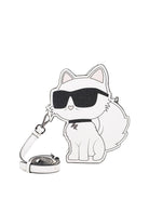 Borsa per bambina Karl Lagerfeld Kids bianca a forma di Choupette - Rubino Kids