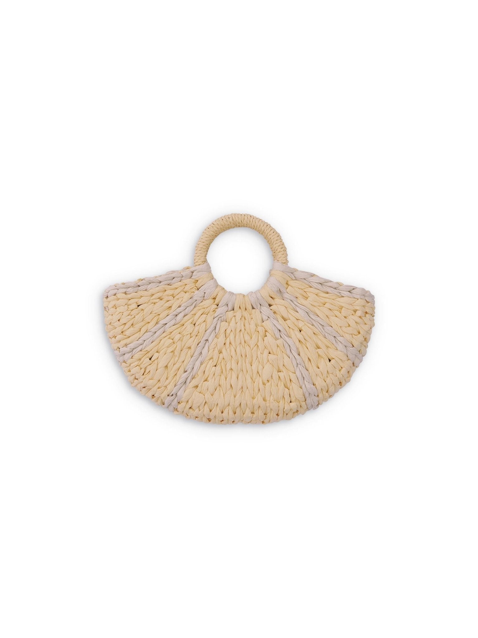 Borsa per bambina Molo multicolore con dettagli intrecciati - Rubino Kids