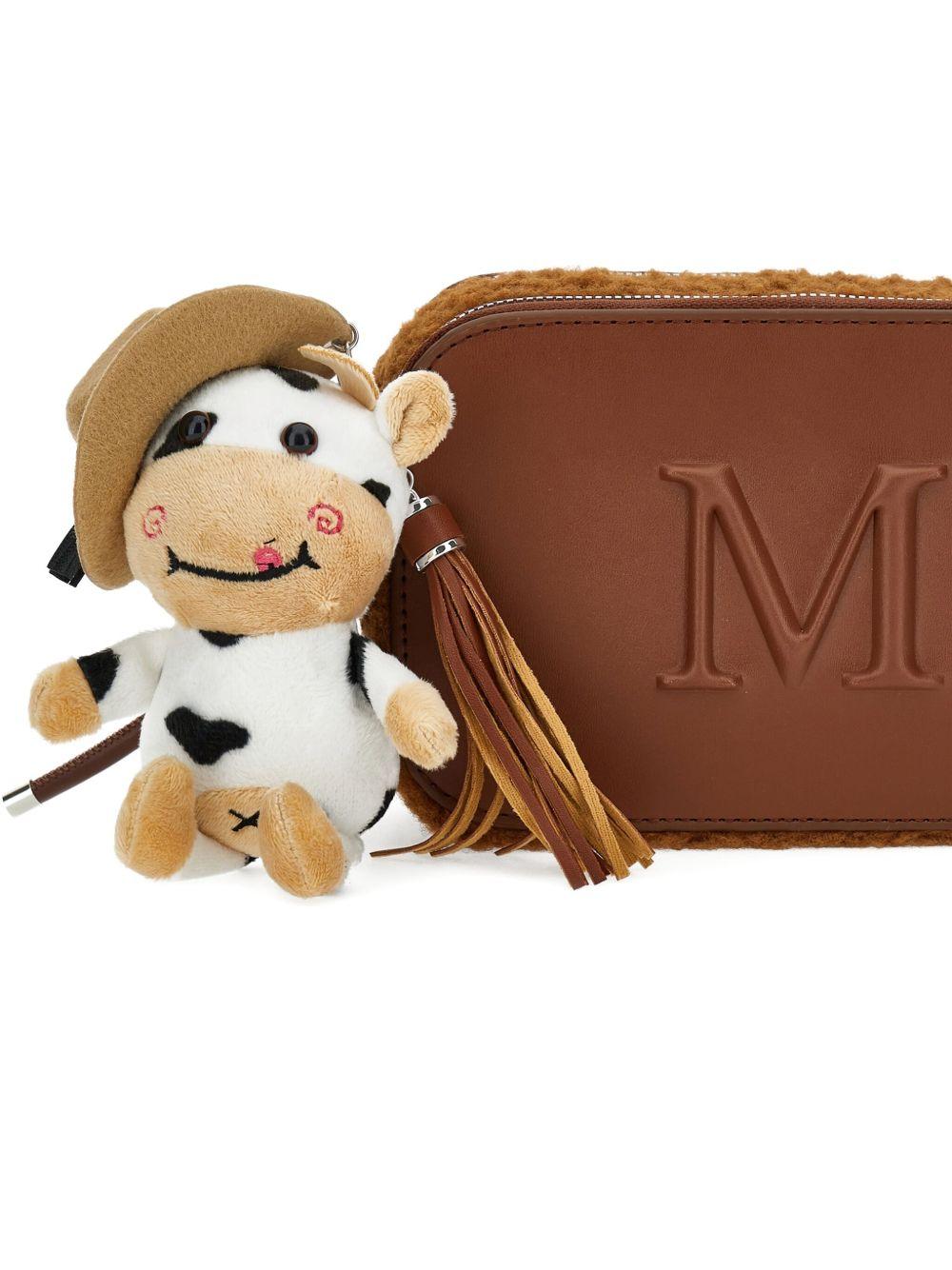 Borsa per bambina Monnalisa marrone con cinturino da polso - Rubino Kids