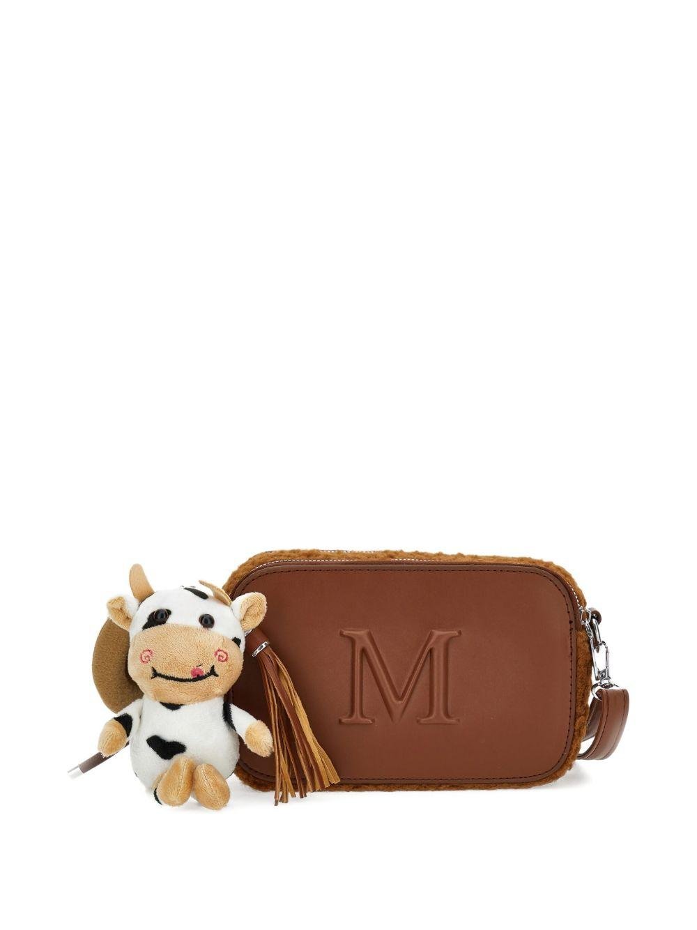 Borsa per bambina Monnalisa marrone con cinturino da polso - Rubino Kids