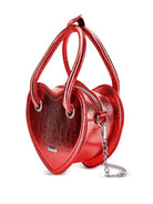 Borsa per bambina Monnalisa rossa a forma di cuore - Rubino Kids