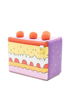 Borsa per bambina Stella McCartney Kids multicolore con stampa di torta - Rubino Kids