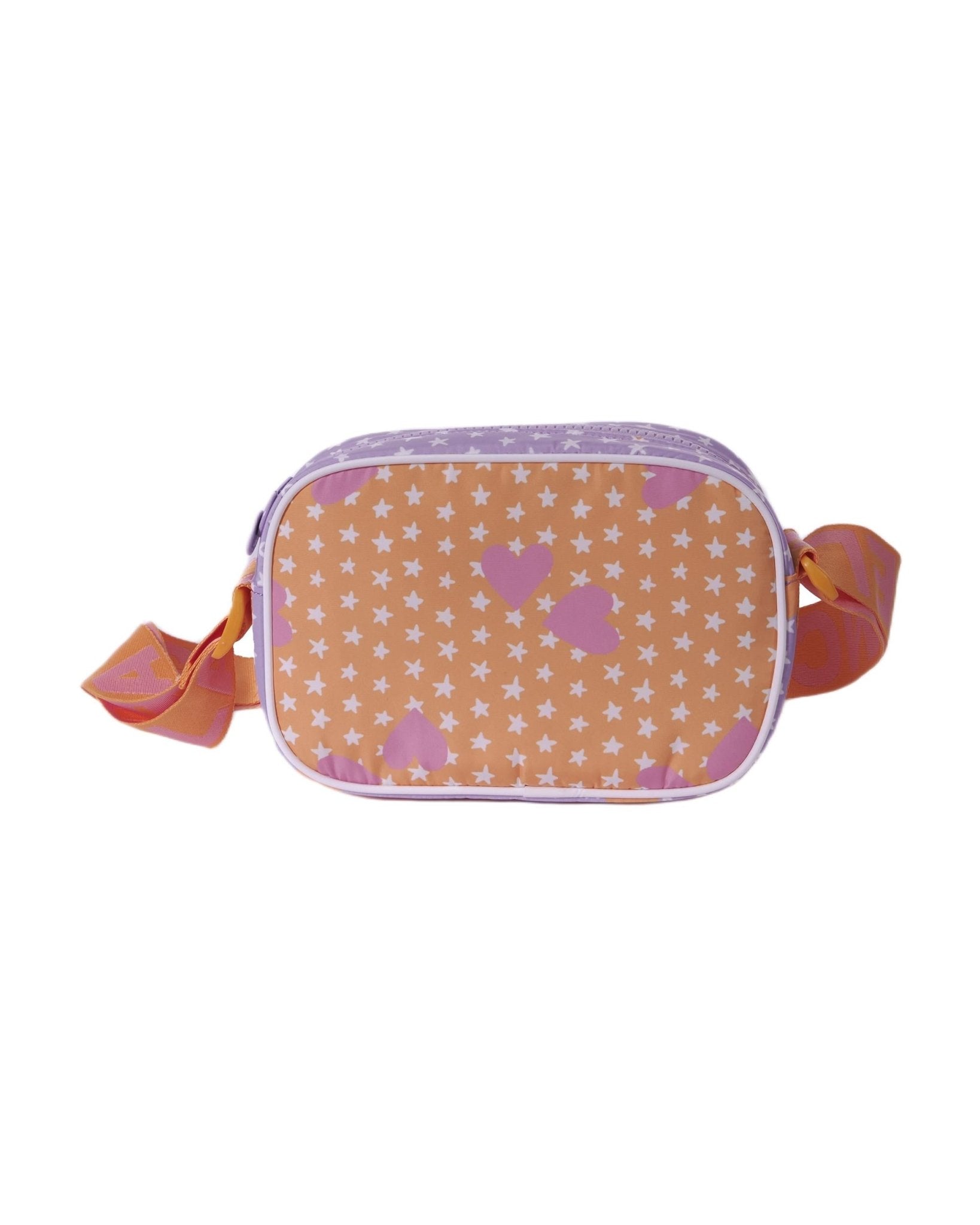Borsa per bambina Stella McCartney Kids multicolore con stampa stelline - Rubino Kids