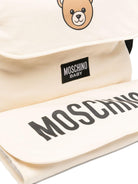 Borsa per neonati Moschino Kids beige con stampa Teddy Bear - Rubino Kids