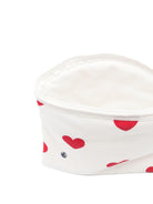 Borsa per neonati Petit Bateau bianca con motivo a cuore - Rubino Kids