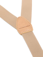 Bretelle per bambino Colorichiari beige regolabili - Rubino Kids