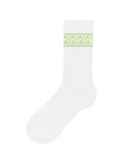 Calzini per bambino Casablanca Kids bianco con decorazione onde - Rubino Kids