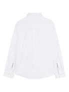 Camicia da bambino Boss Kids bianca a maniche lunghe - Rubino Kids