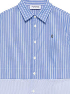 Camicia per bambino DONDUP Kids azzurra con design a righe - Rubino Kids