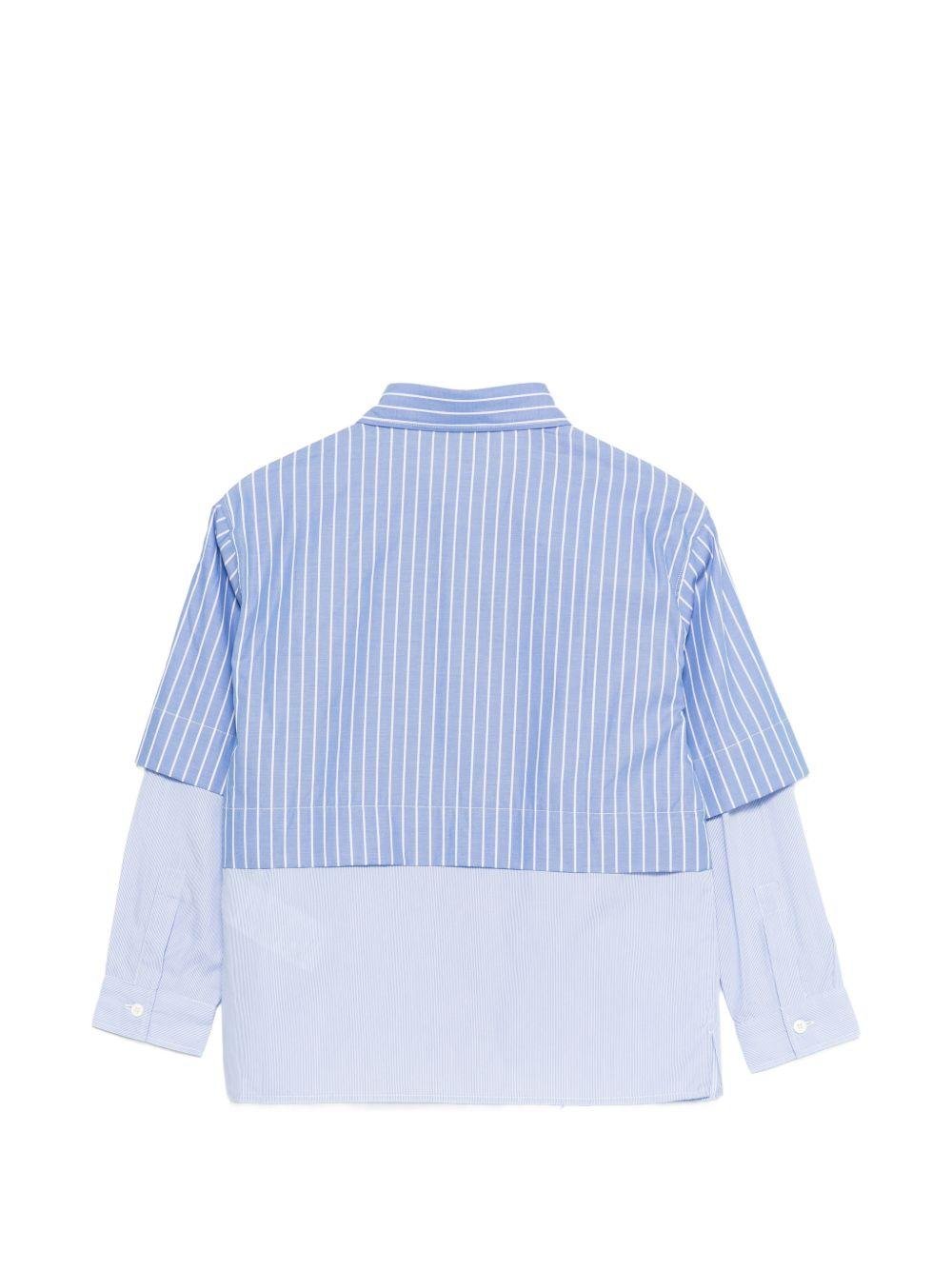 Camicia per bambino DONDUP Kids azzurra con design a righe - Rubino Kids