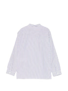 Camicia per bambino DONDUP Kids bianca con design a righe - Rubino Kids