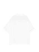 Camicia per bambino Eleventy Kids bianca con colletto - Rubino Kids