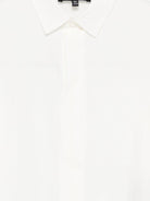 Camicia per bambino Emporio Armani Kids bianca con colletto classico - Rubino Kids