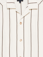 Camicia per bambino Fay Kids beige con design a righe - Rubino Kids