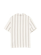 Camicia per bambino Fay Kids beige con design a righe - Rubino Kids