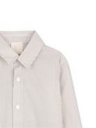 Camicia per bambino Givenchy Kids beige con motivo a righe - Rubino Kids