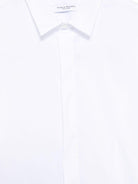 Camicia per bambino Paolo Pecora Kids bianco con ricamo - Rubino Kids