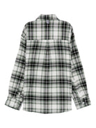 Camicia per bambino Paolo Pecora Kids verde a quadri - Rubino Kids