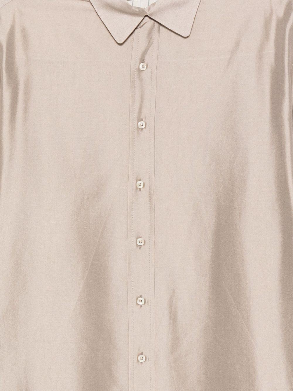 Camicia per donna Alysi beige con chiusura a bottoni - Rubino Kids