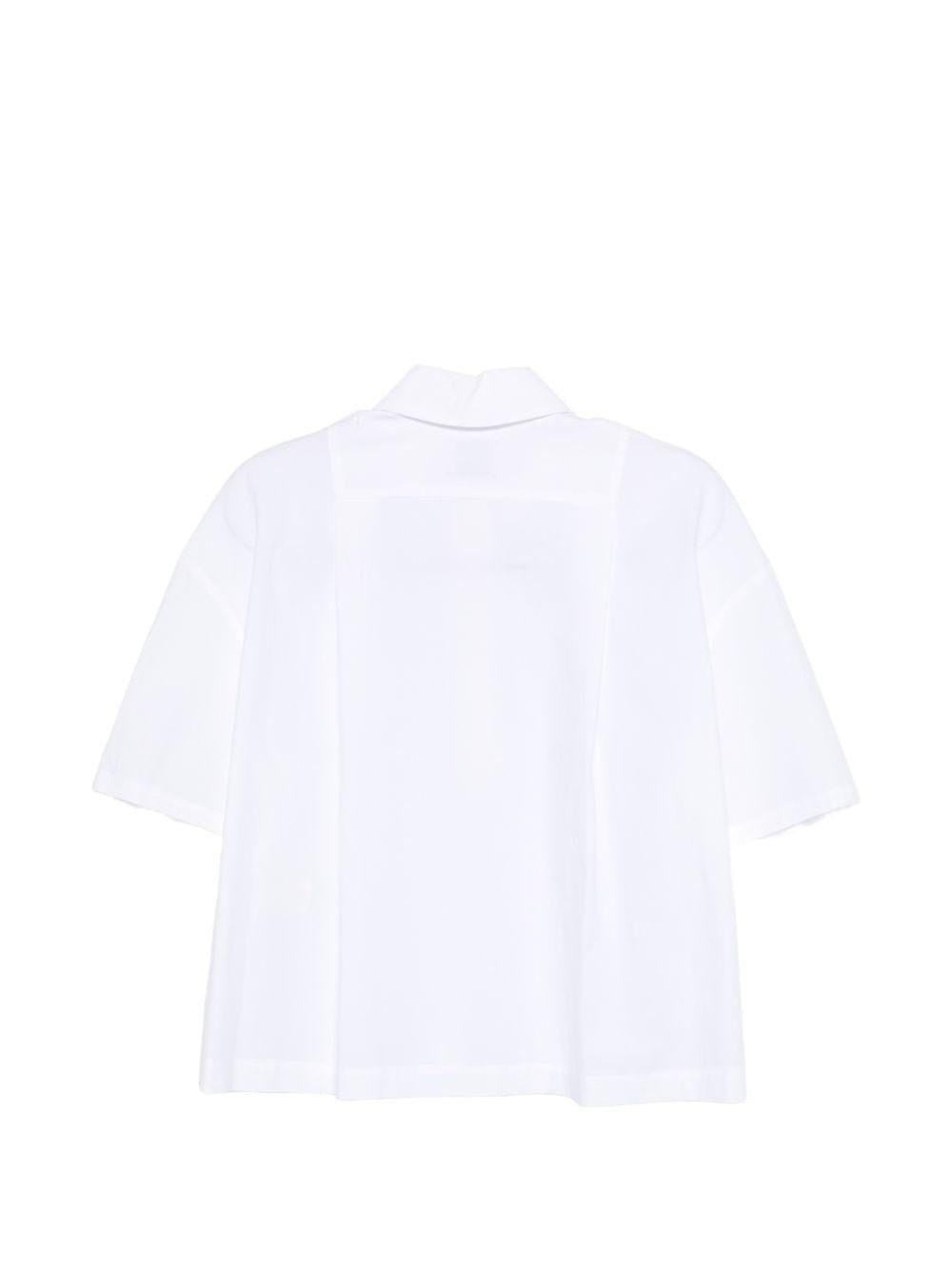 Camicia per donna Alysi bianca con colletto classico - Rubino Kids