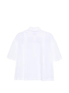 Camicia per donna Alysi bianca con colletto classico - Rubino Kids