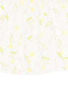 Camicia per neonata Bonpoint bianco con maniche arricciate - Rubino Kids