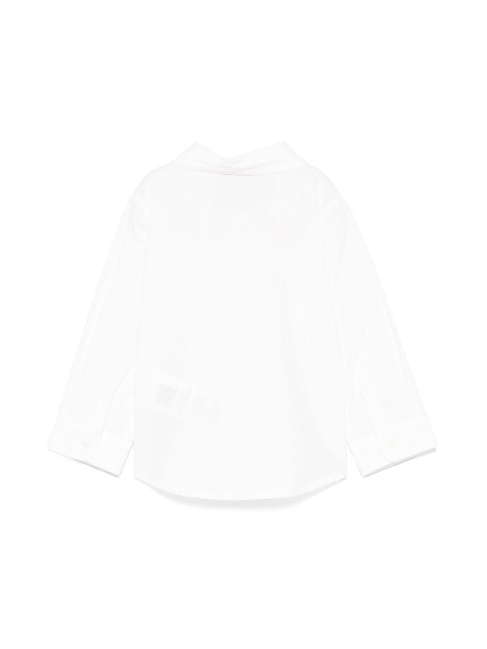 Camicia per neonato Fay Kids bianco con chiusura frontale con abbottonatura - Rubino Kids