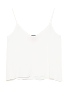 Canotta per donna Merci bianco in georgette con scollo a V - Rubino Kids