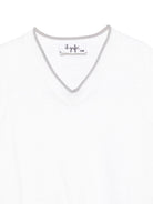 Canotta per neonato Il Gufo bianco in cotone biologico - Rubino Kids