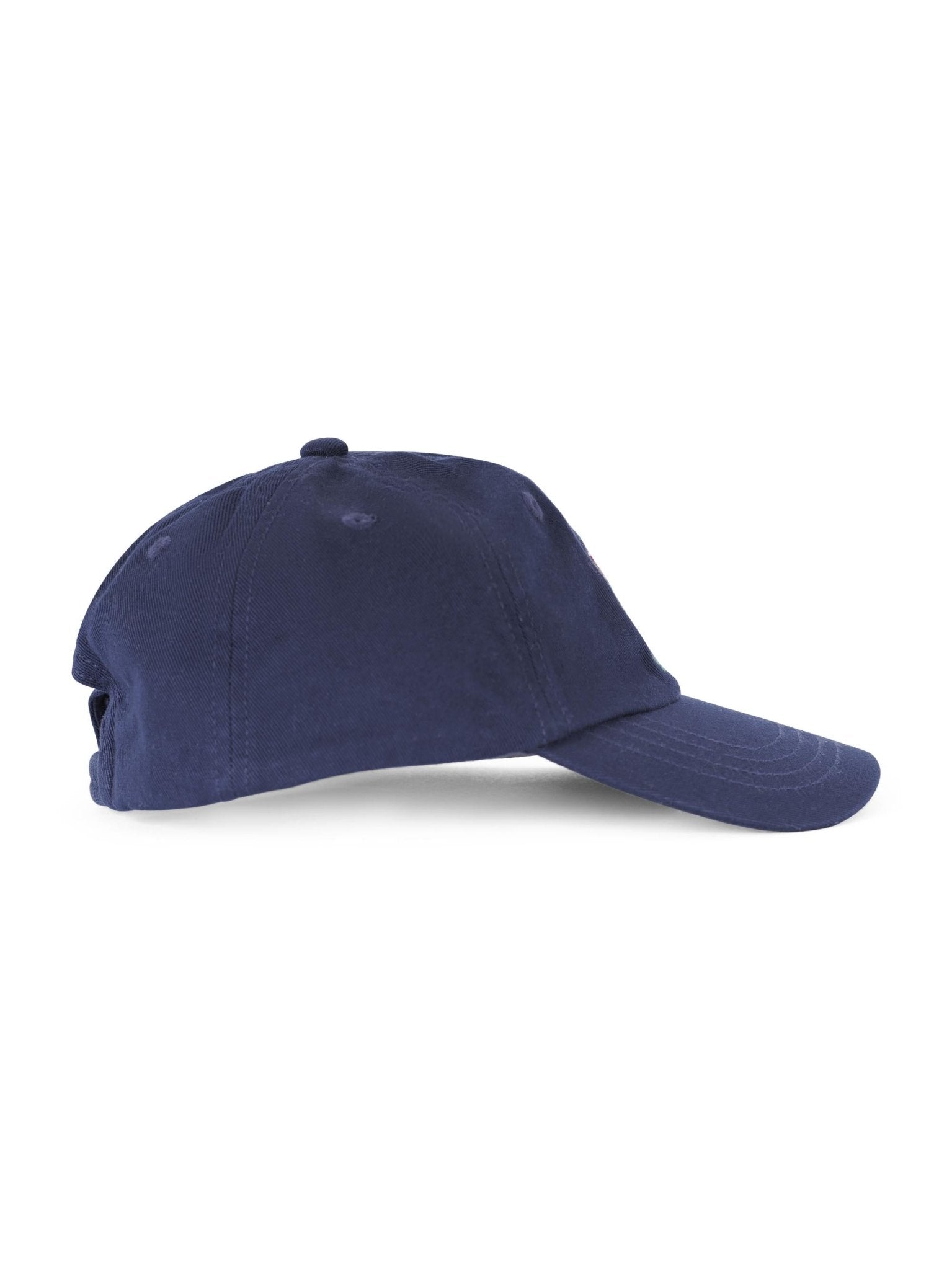 Cappellino per neonato Polo Ralph Lauren Kids blu con ricamo orsetto sul davanti - Rubino Kids